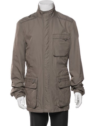 Ermenegildo Zegna Leather Utility Jacket