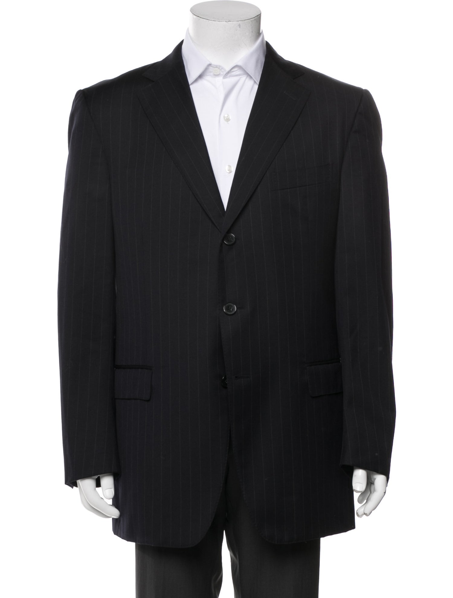 Ermenegildo Zegna Wool Striped Blazer
