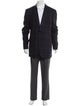 Ermenegildo Zegna Wool Plaid Print Blazer