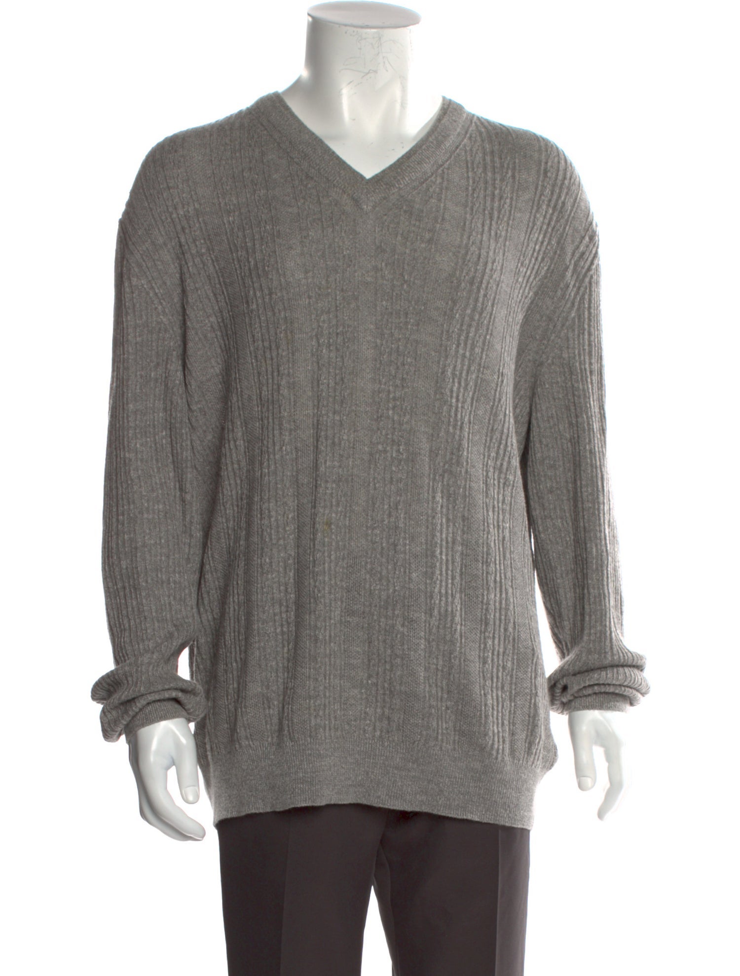 Ermenegildo Zegna Linen V-Neck Pullover