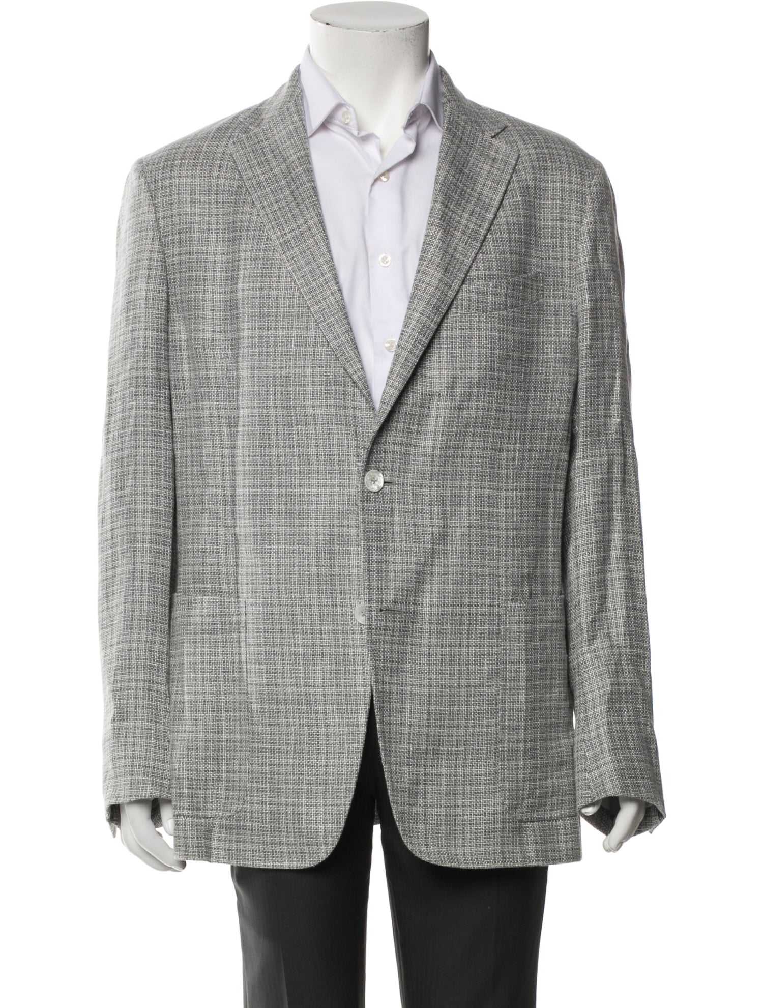 Ermenegildo Zegna Hemp Printed Blazer