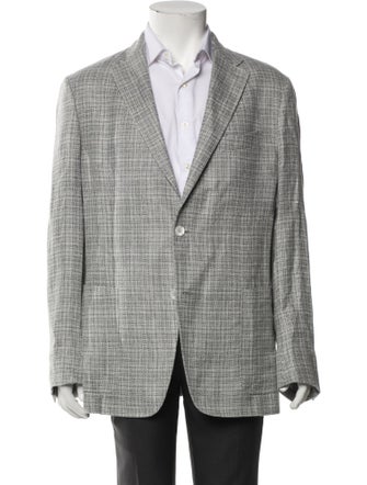 Ermenegildo Zegna Hemp Printed Blazer