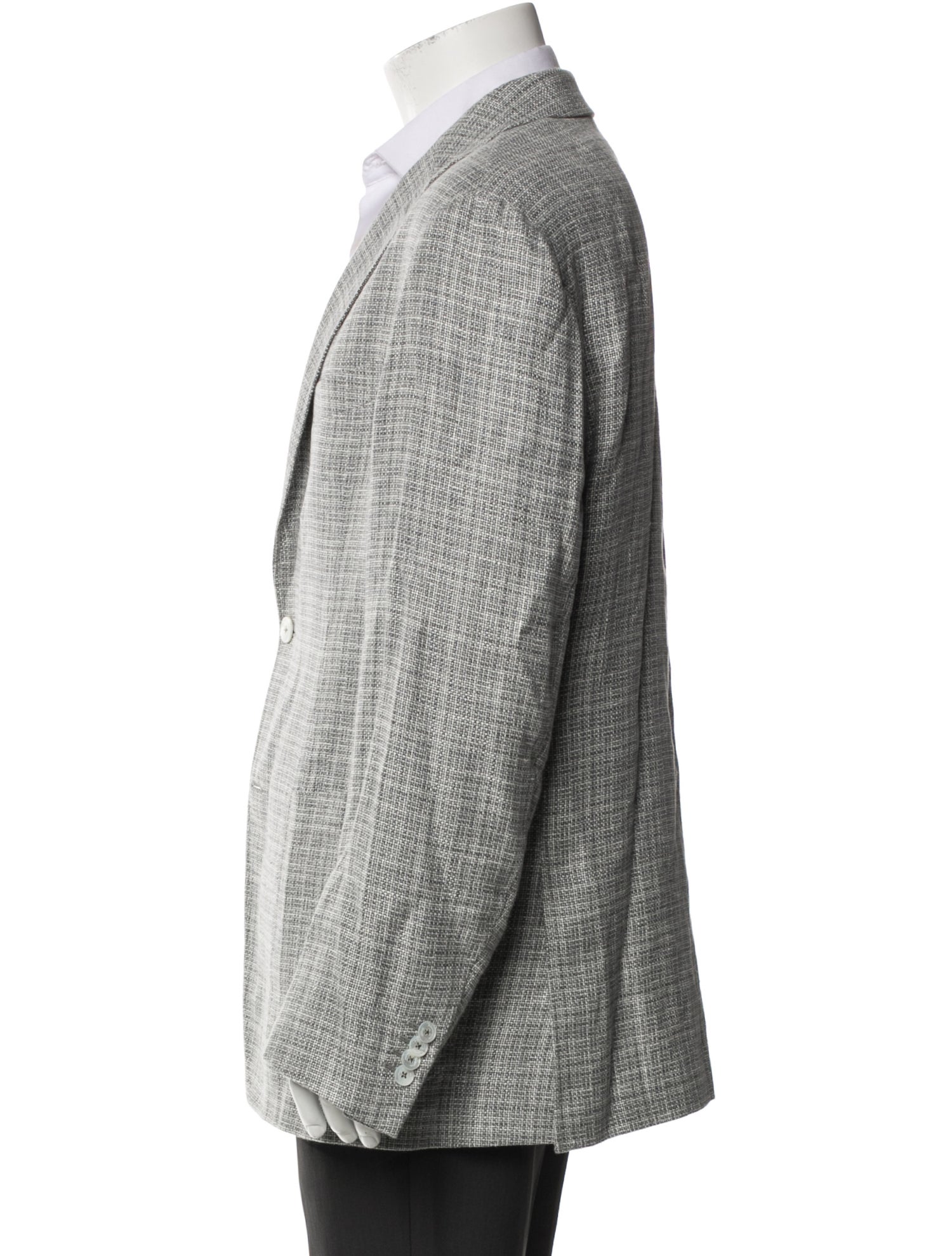 Ermenegildo Zegna Hemp Printed Blazer