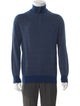 Ermenegildo Zegna Turtleneck Long Sleeve Polo Sweater
