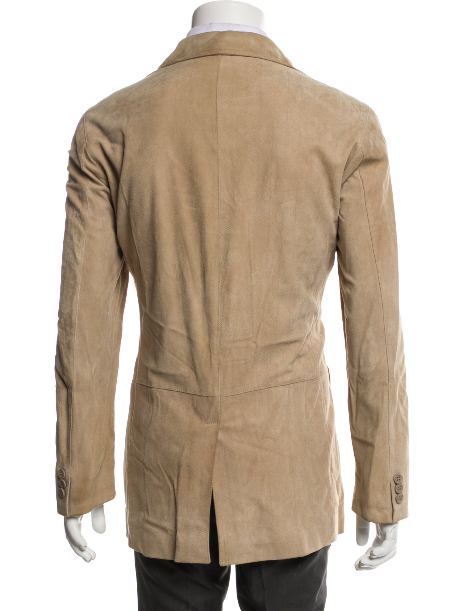 Ermenegildo Zegna Leather Utility Jacket