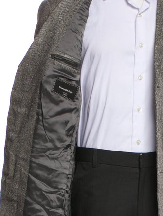 Ermenegildo Zegna Cashmere Tweed Pattern Blazer