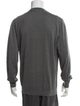 Ermenegildo Zegna Crew Neck Long Sleeve Polo Sweater