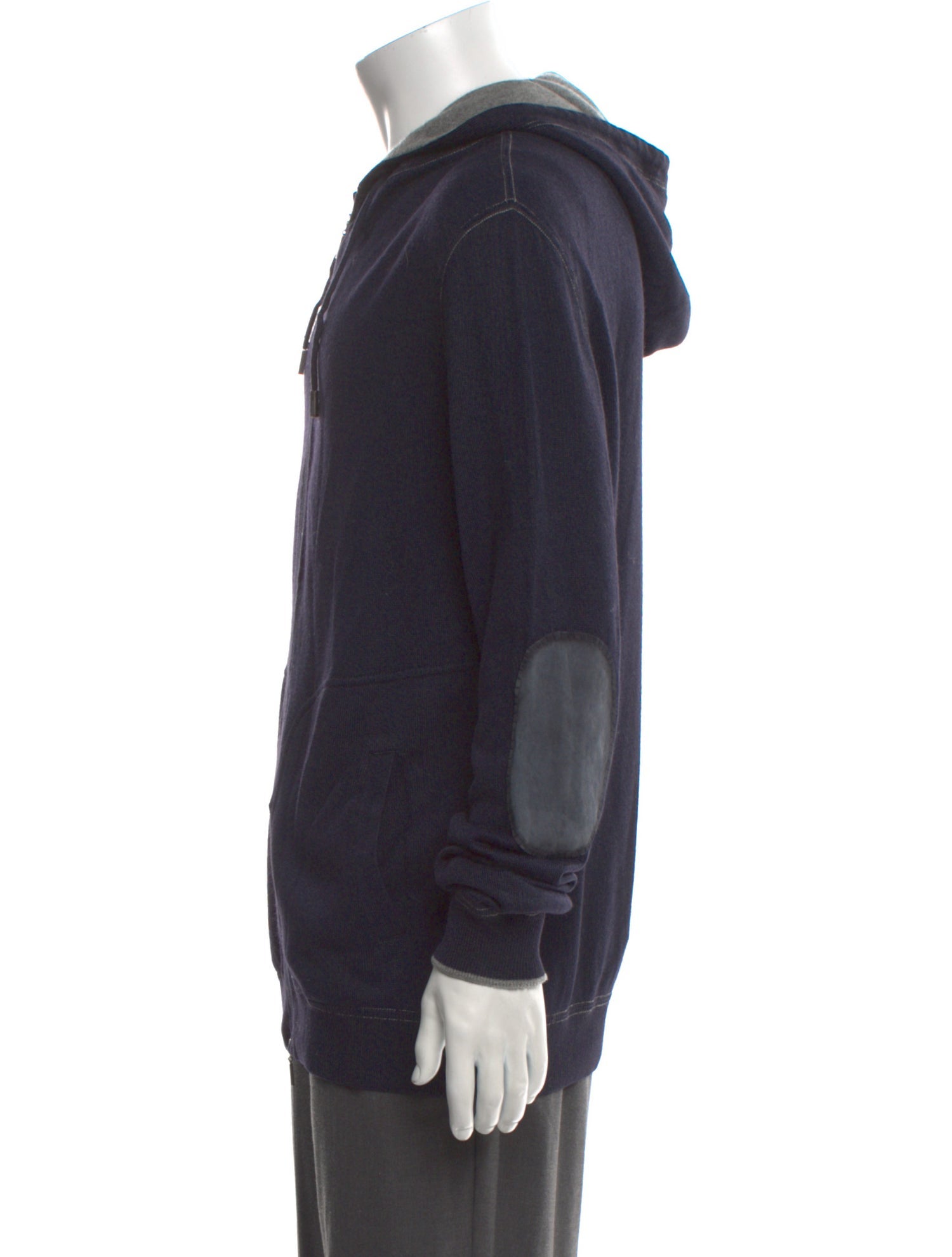 Ermenegildo Zegna Silk Mock Neck Cardigan