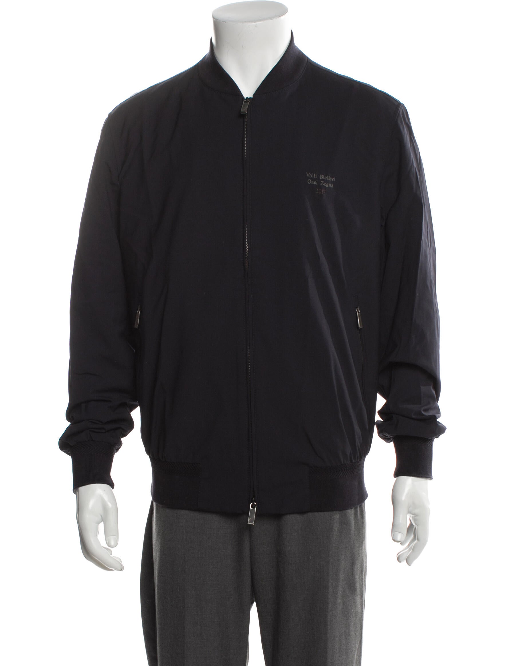 Ermenegildo Zegna Wool Bomber Jacket