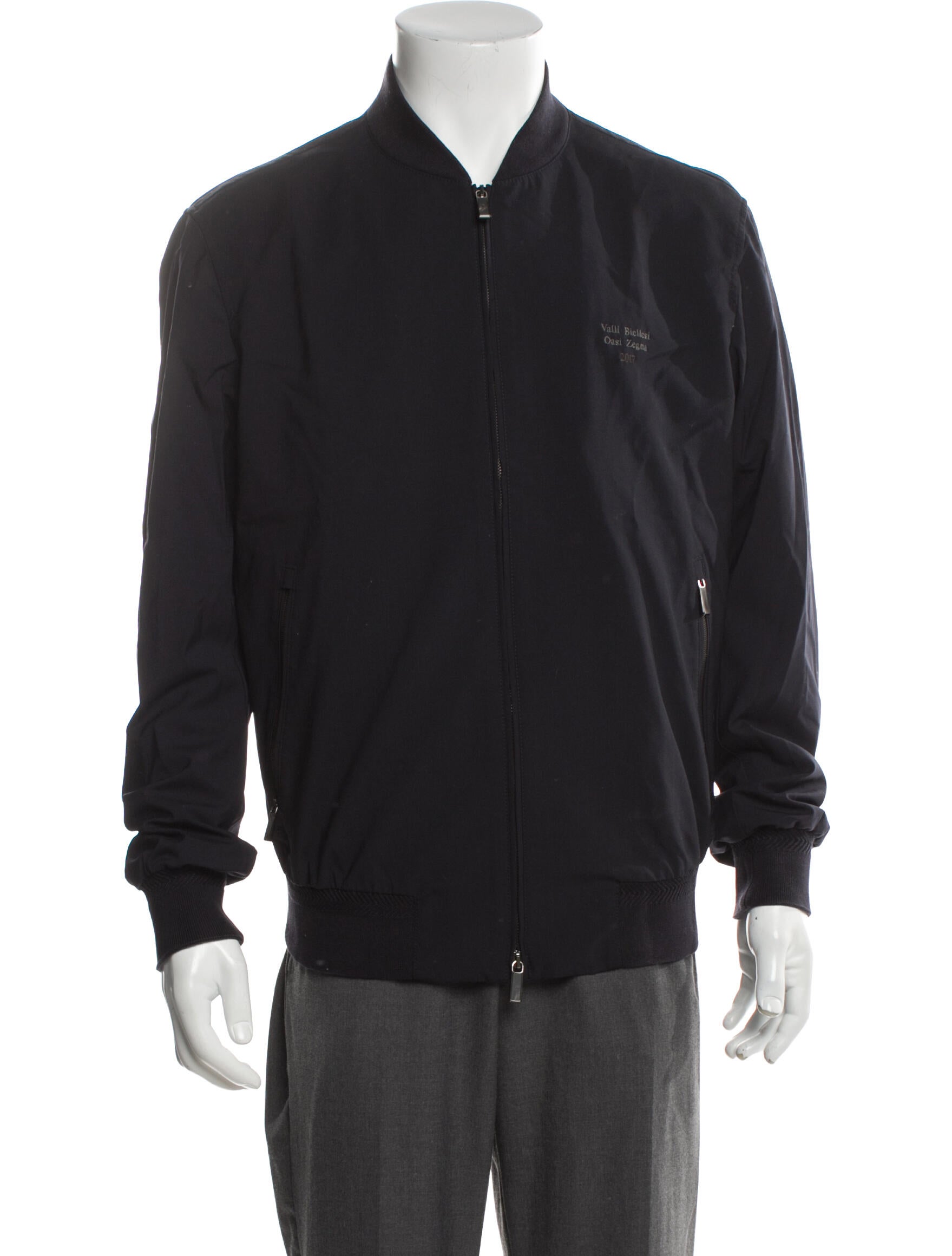 Ermenegildo Zegna Wool Bomber Jacket
