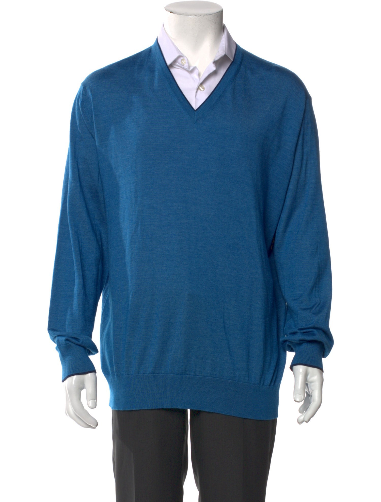 Ermenegildo Zegna Cashmere V-Neck Pullover