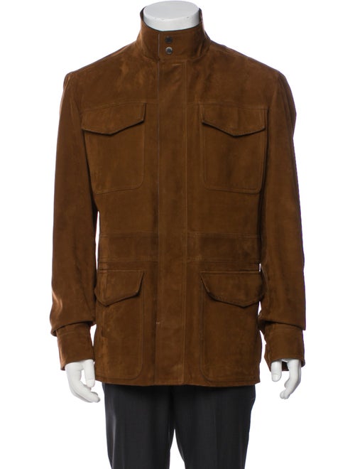 Ermenegildo Zegna Calfskin Utility Jacket
