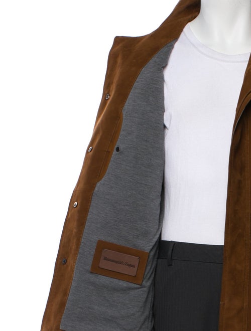 Ermenegildo Zegna Calfskin Utility Jacket