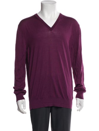 Ermenegildo Zegna Wool V-Neck Pullover
