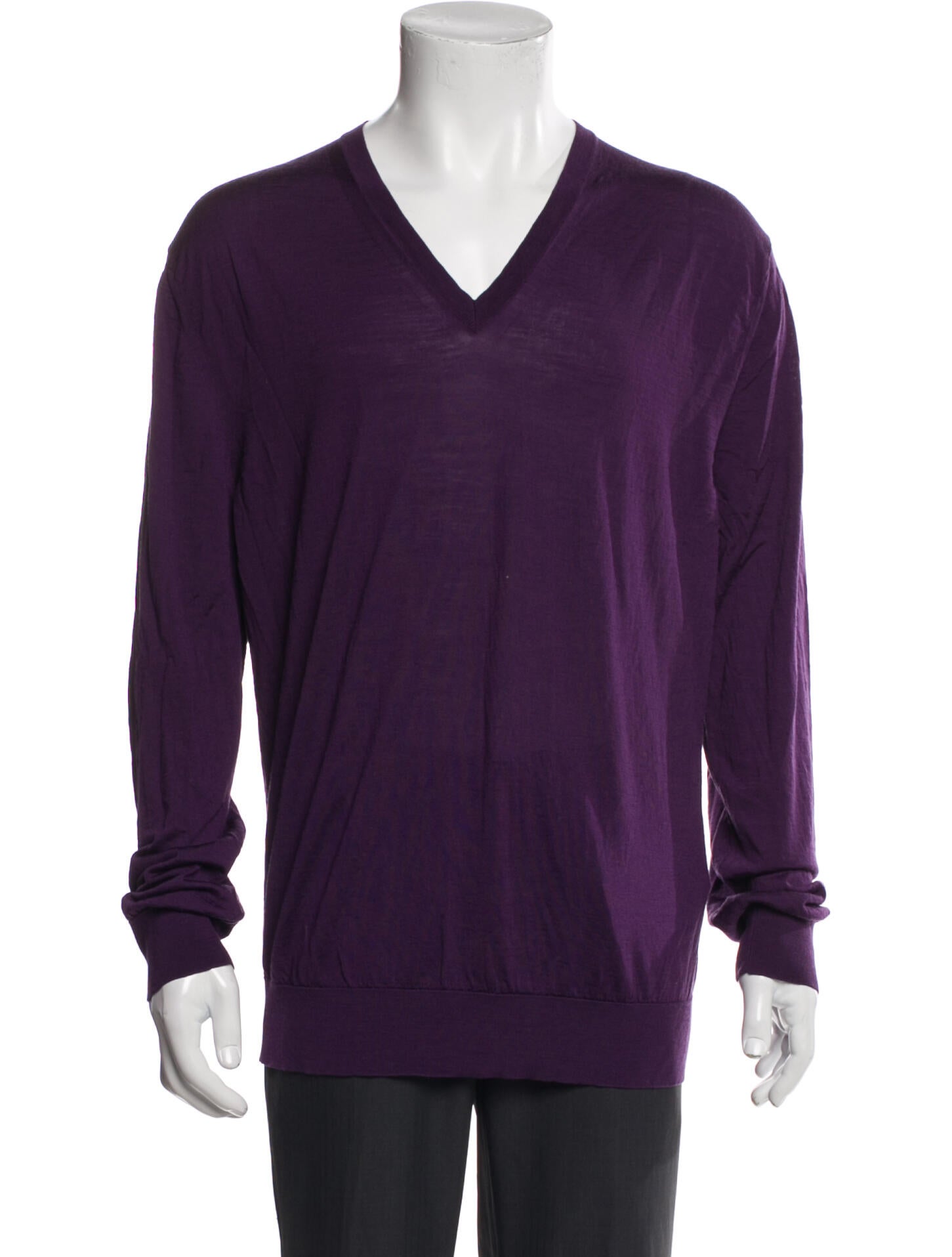 Ermenegildo Zegna Wool V-Neck Pullover