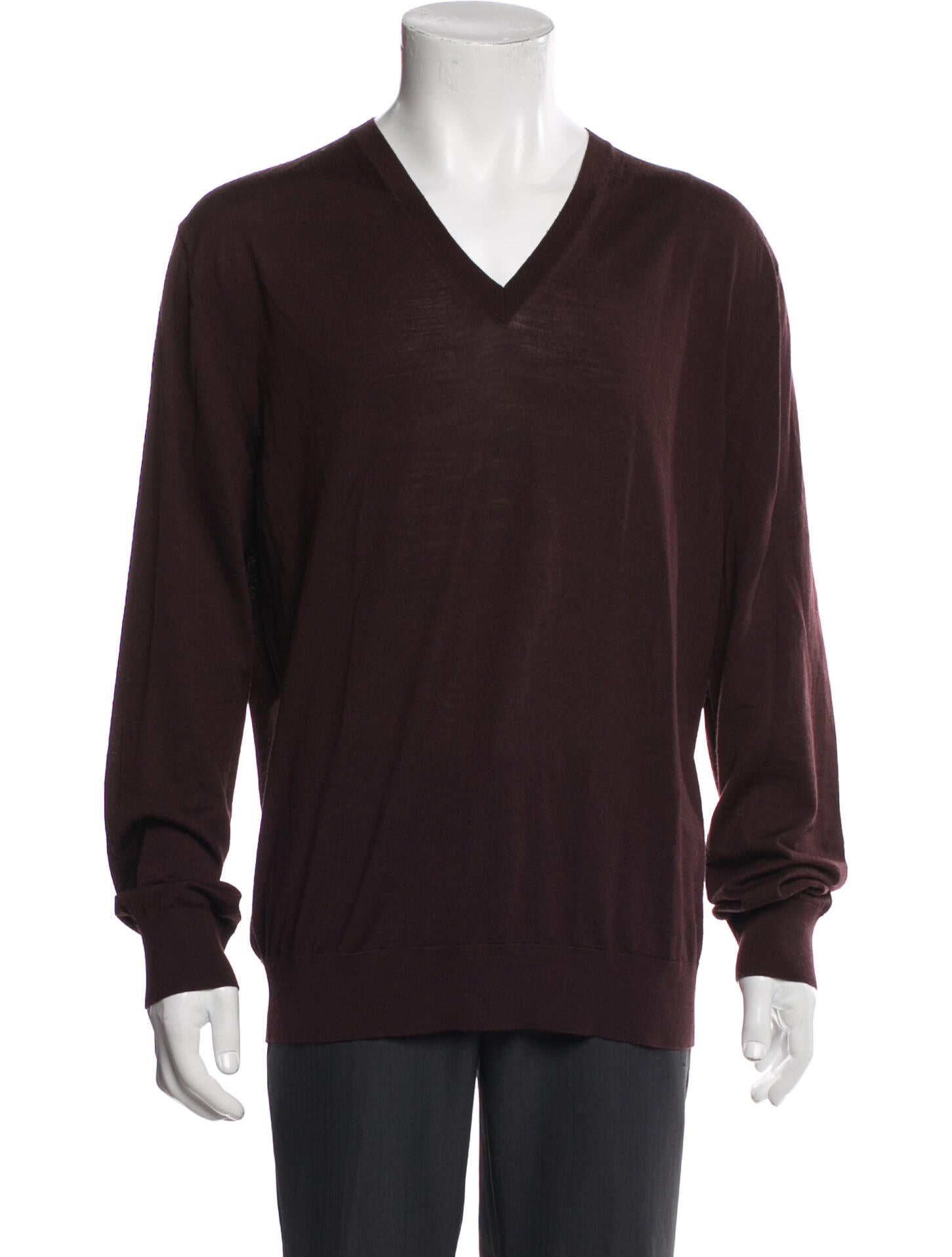 Ermenegildo Zegna Wool V-Neck Pullover