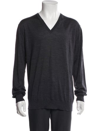 Ermenegildo Zegna Wool V-Neck Pullover