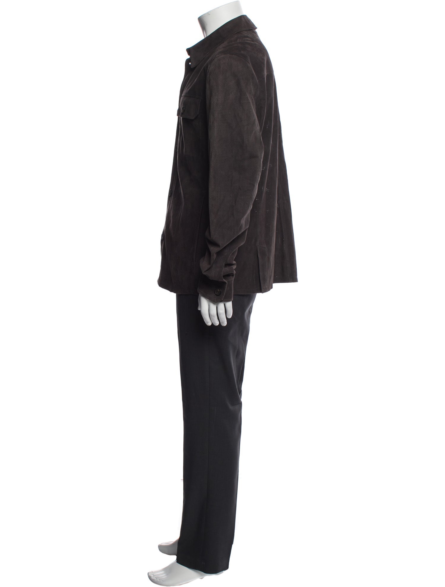 Ermenegildo Zegna Lambskin Trench Coat