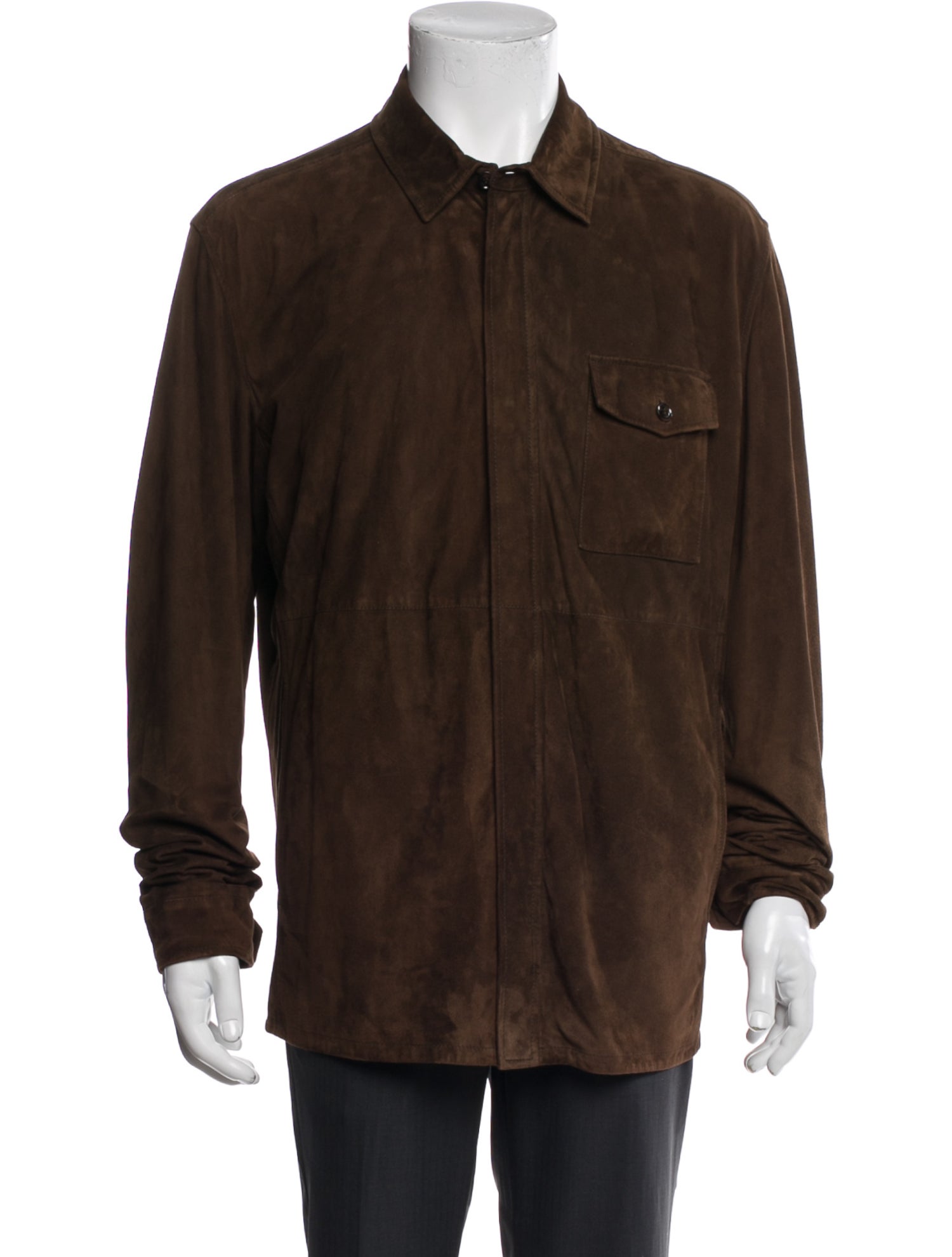 Ermenegildo Zegna Lambskin Utility Jacket