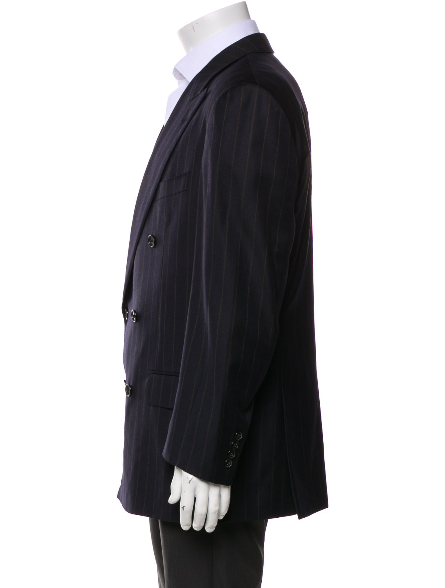 Ermenegildo Zegna Wool Striped Blazer