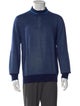 Ermenegildo Zegna Cashmere Turtleneck Polo Sweater