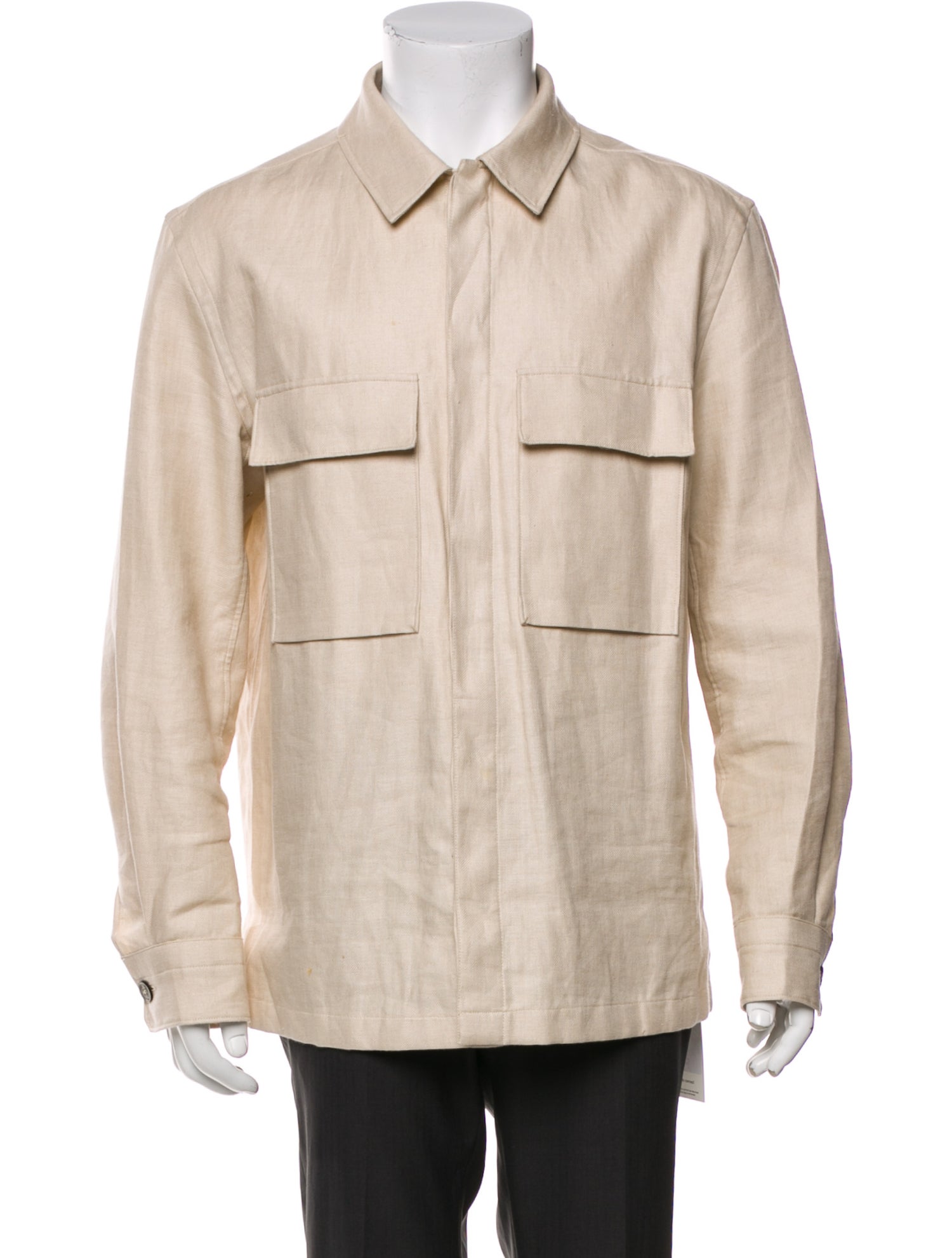 Ermenegildo Zegna Linen Utility Jacket