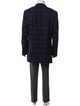 Ermenegildo Zegna Wool Plaid Print Blazer