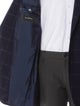 Ermenegildo Zegna Wool Plaid Print Blazer
