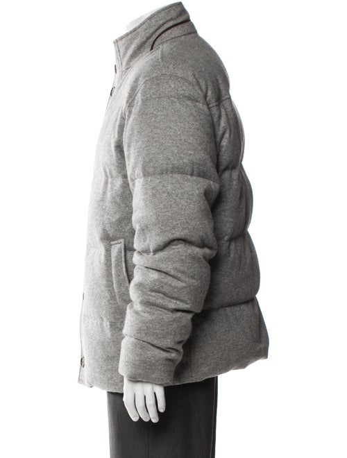 Ermenegildo Zegna Cashmere Puffer Coat