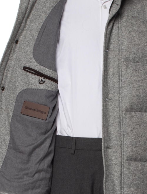 Ermenegildo Zegna Cashmere Puffer Coat