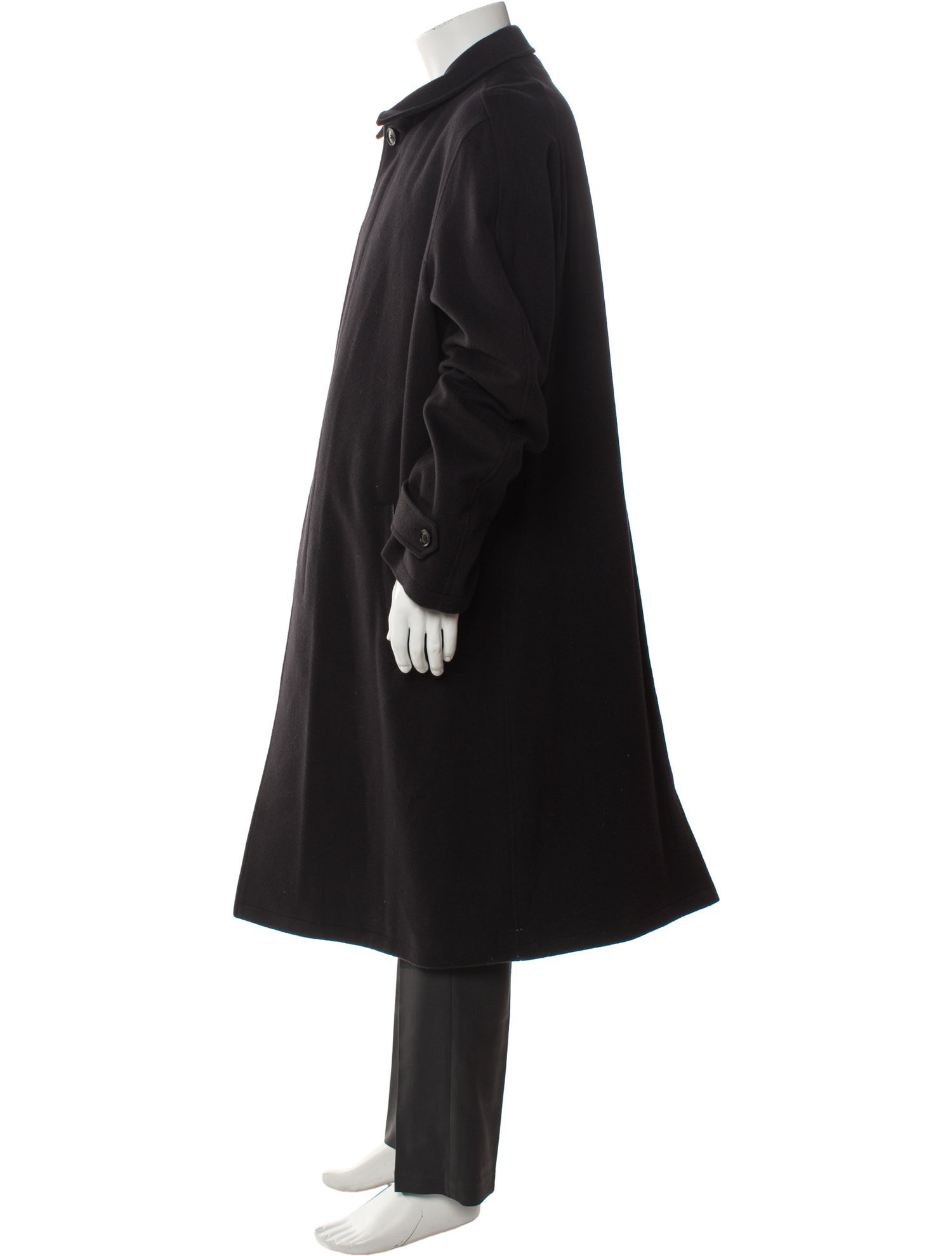 Ermenegildo Zegna Leather Coat