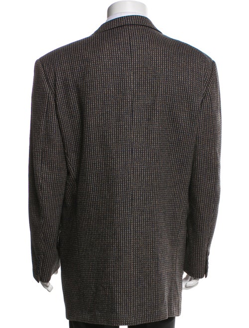 Ermenegildo Zegna Cashmere Tweed Pattern Blazer