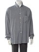 Ermenegildo Zegna Plaid Print Long Sleeve Dress Shirt