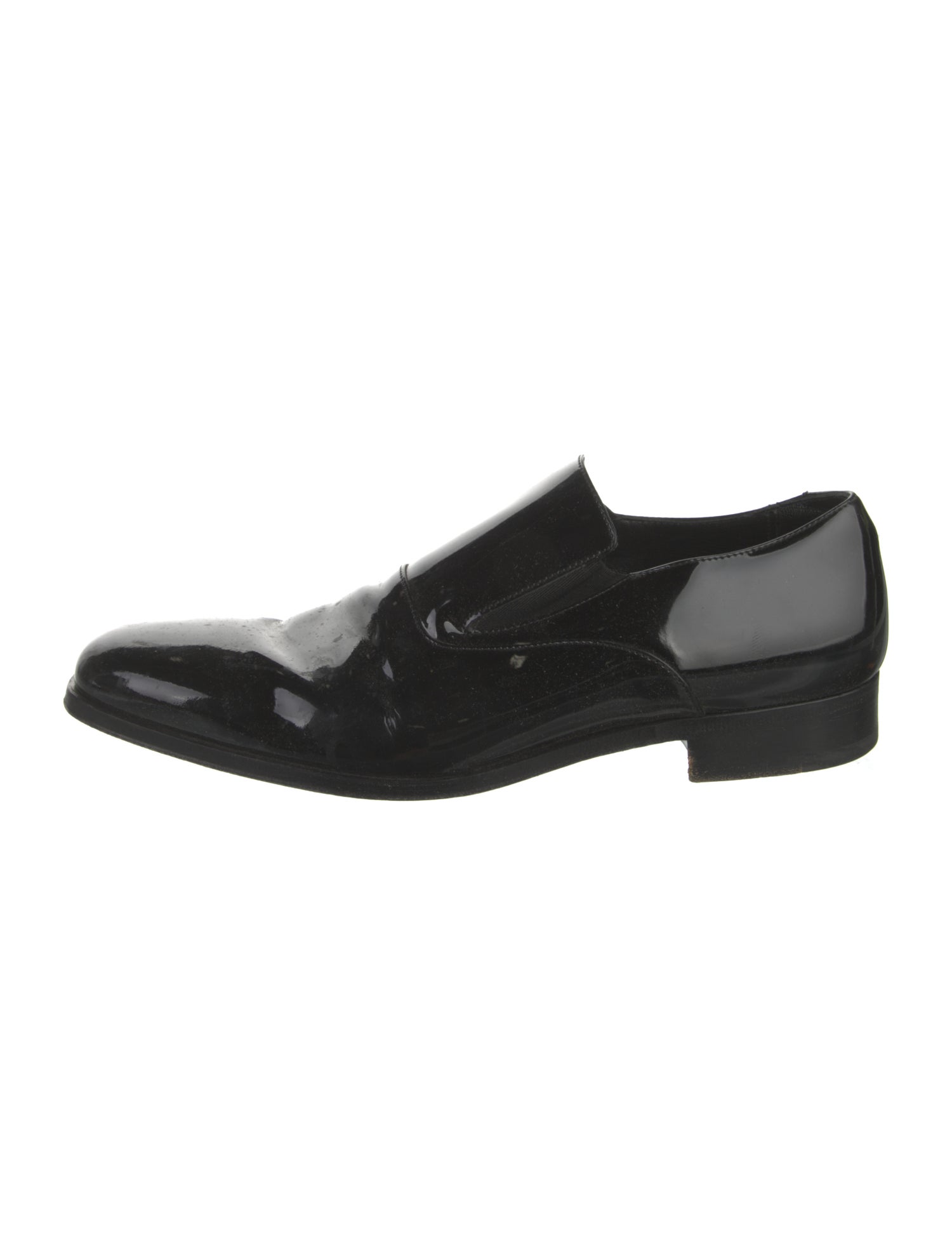 Ermenegildo Zegna Patent Leather Dress Loafers