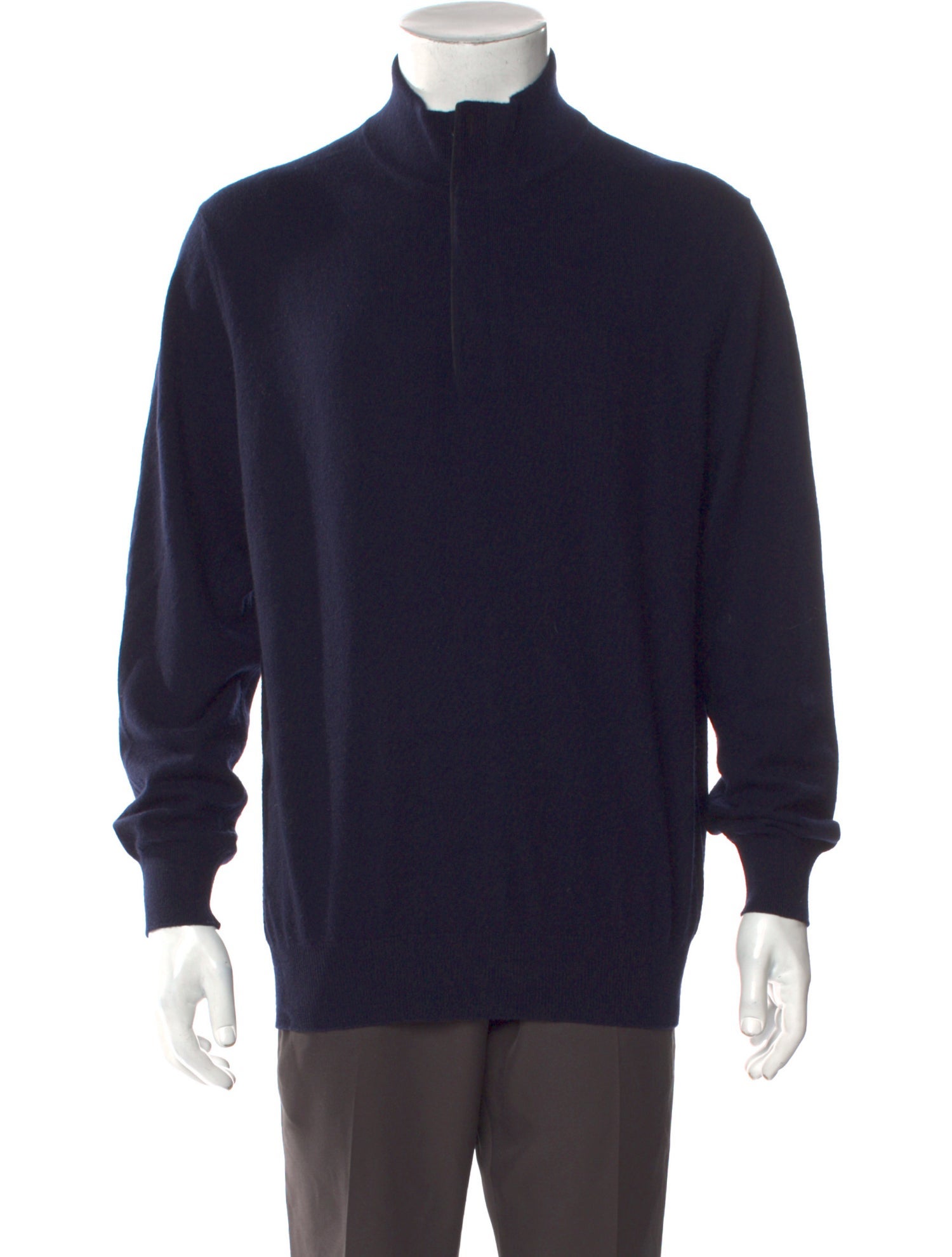 Ermenegildo Zegna Cashmere Mock Neck Pullover