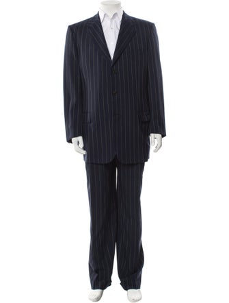 Ermenegildo Zegna Wool Striped Two-Piece Suit