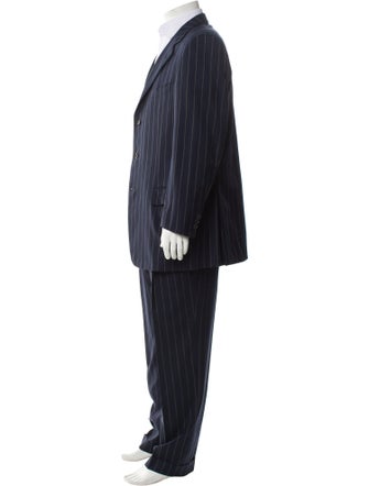 Ermenegildo Zegna Wool Striped Two-Piece Suit