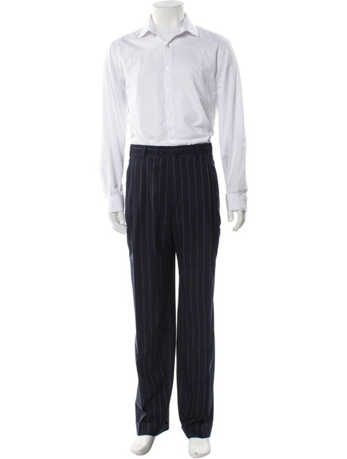 Ermenegildo Zegna Wool Striped Two-Piece Suit
