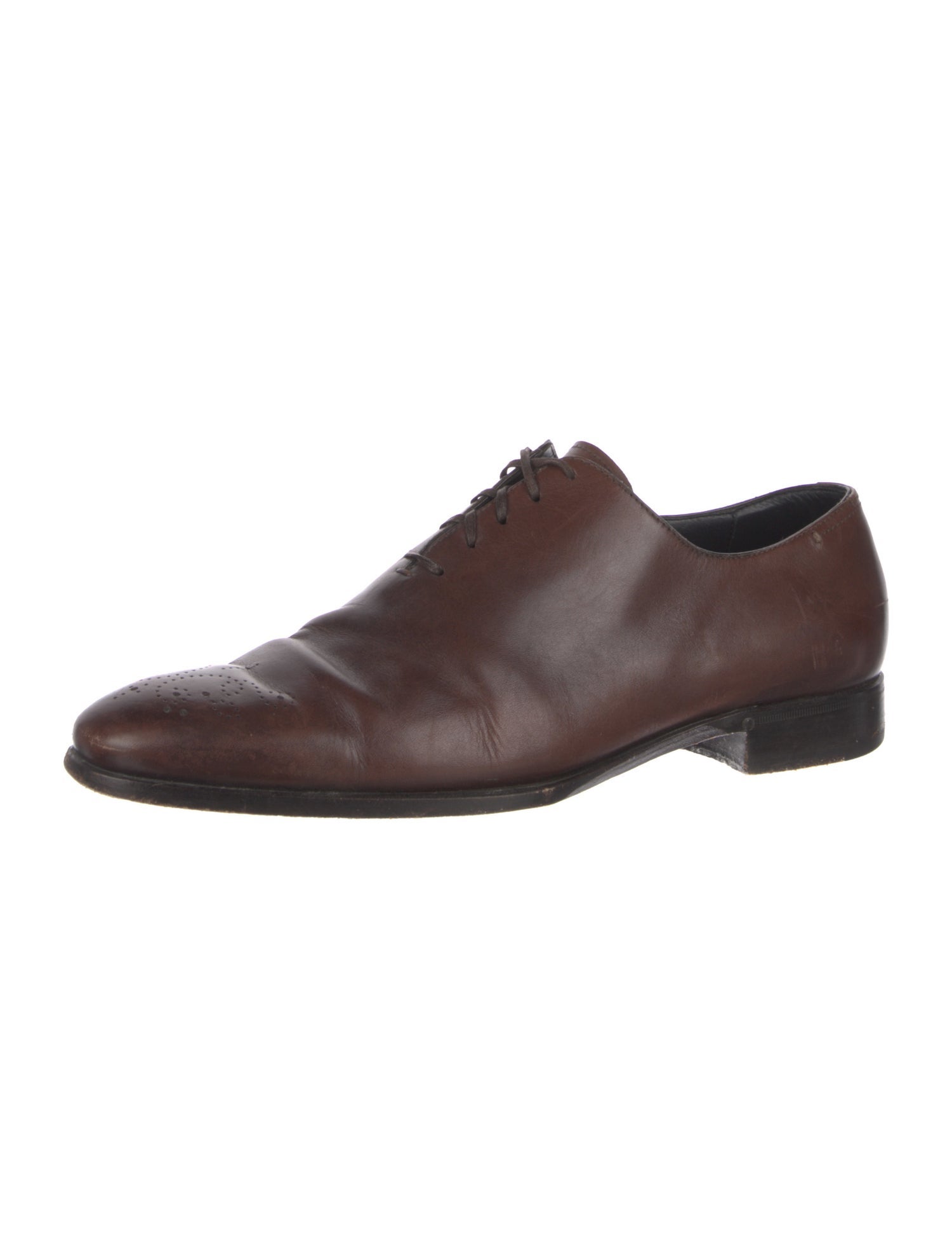 Ermenegildo Zegna Leather Oxfords