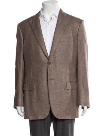 Ermenegildo Zegna Tweed Pattern Blazer