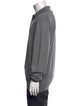 Ermenegildo Zegna Mock Neck Long Sleeve Polo Sweater