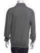 Ermenegildo Zegna Mock Neck Long Sleeve Polo Sweater