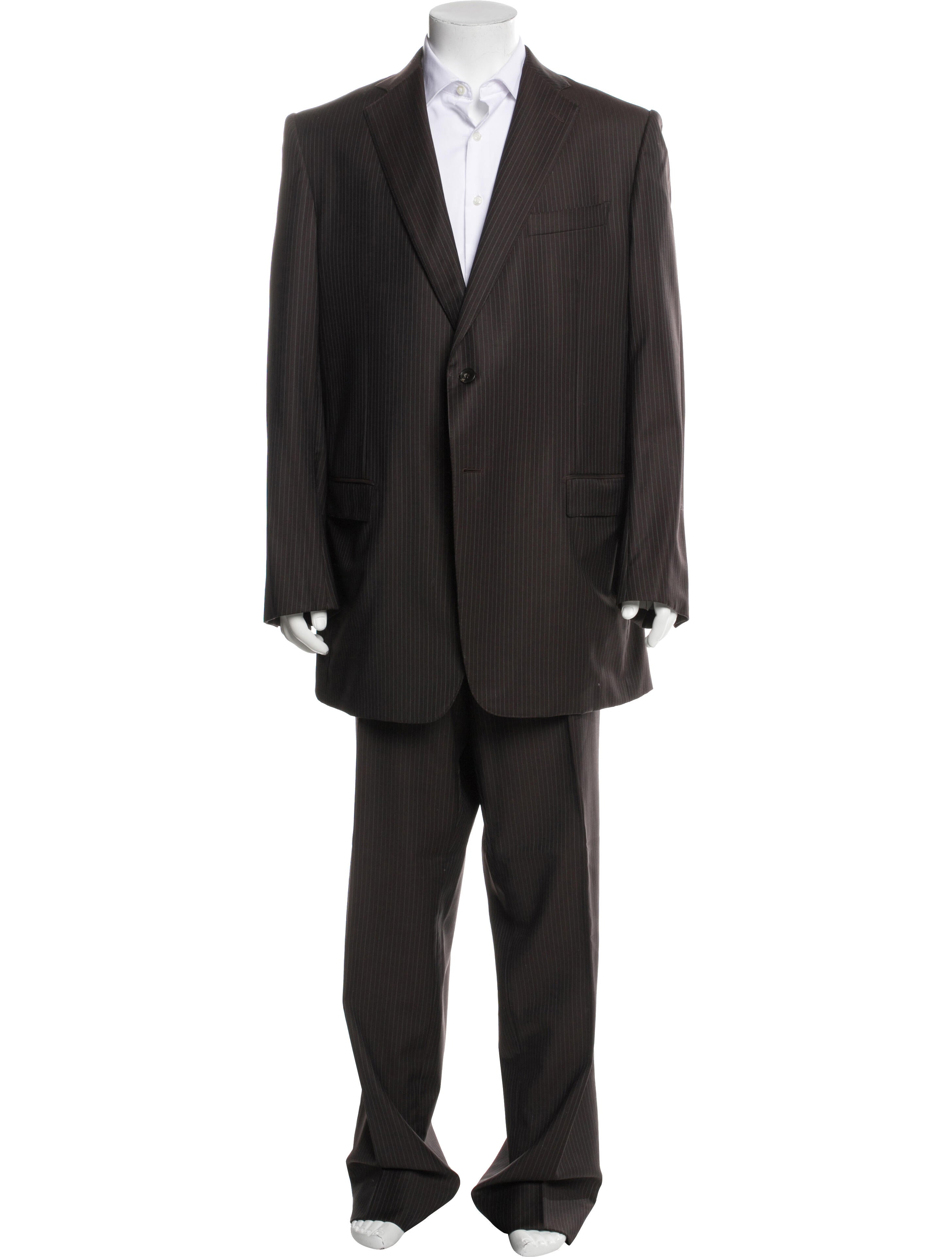 Ermenegildo Zegna Wool Striped Two-Piece Suit