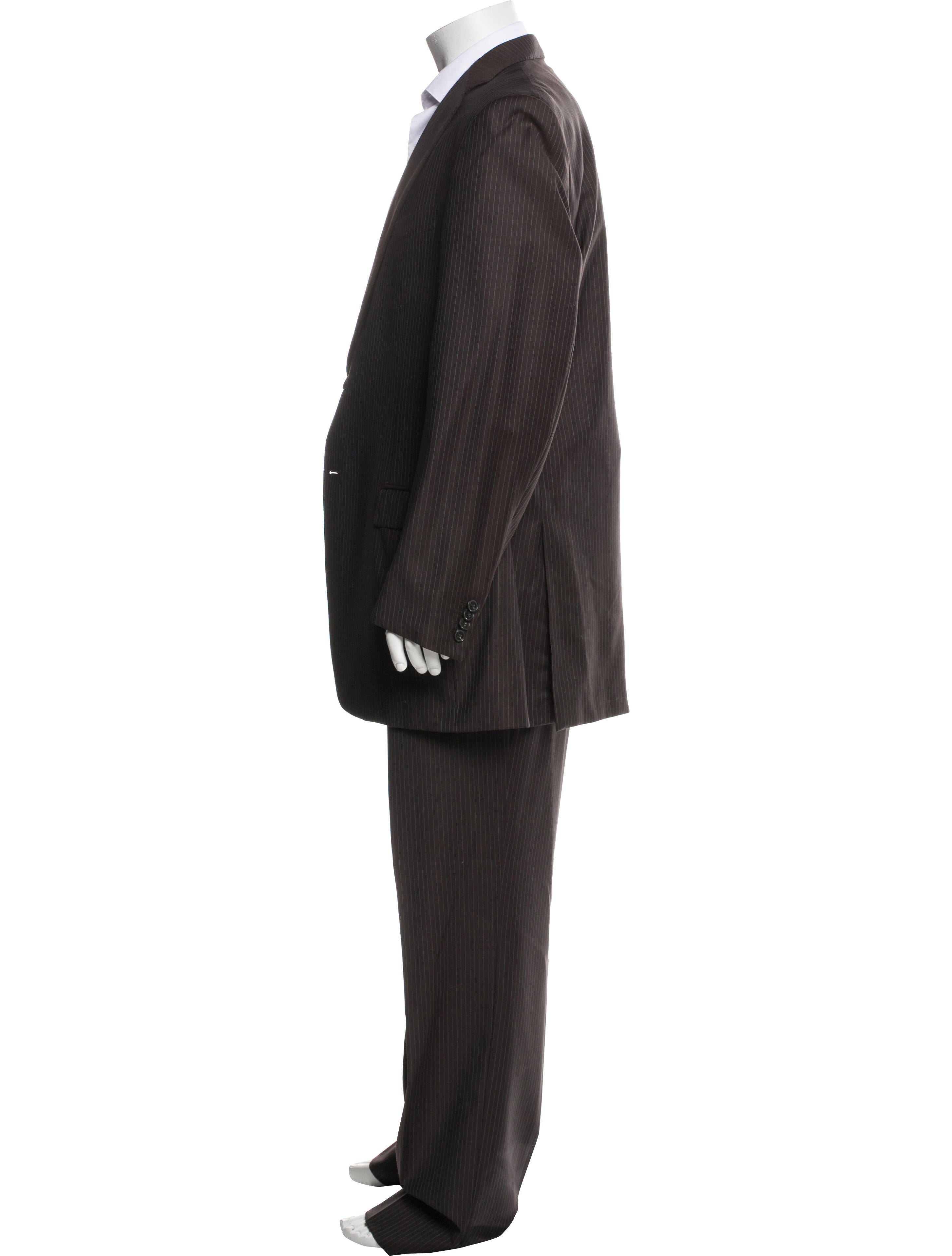 Ermenegildo Zegna Wool Striped Two-Piece Suit