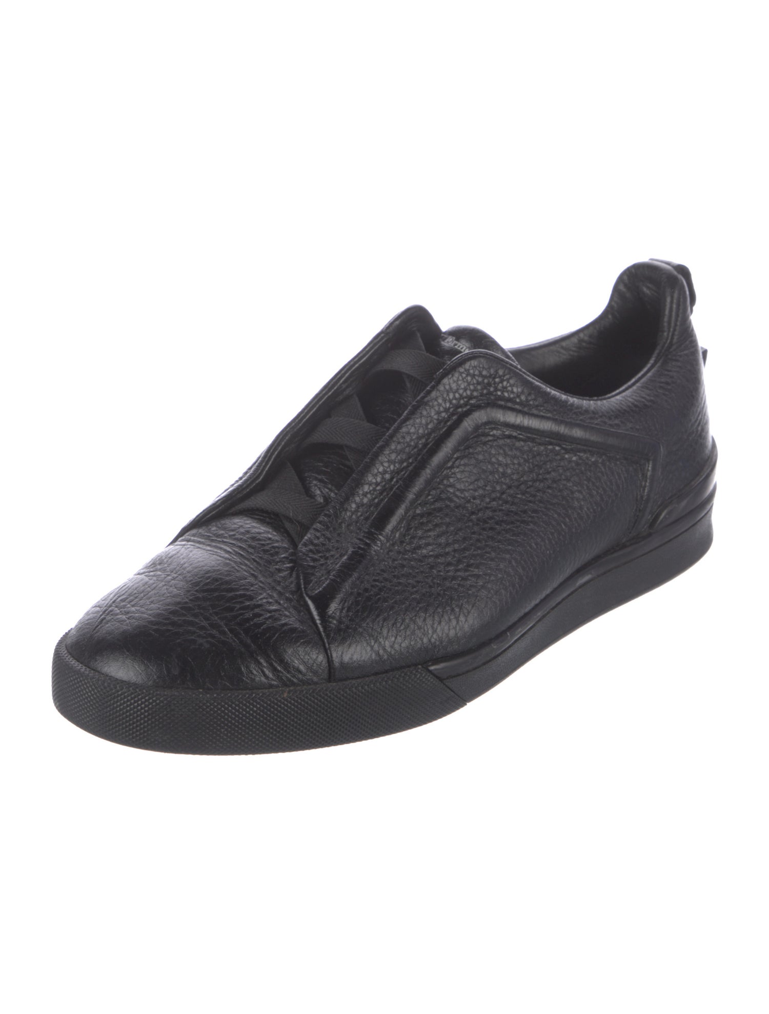 Ermenegildo Zegna Leather Sneakers