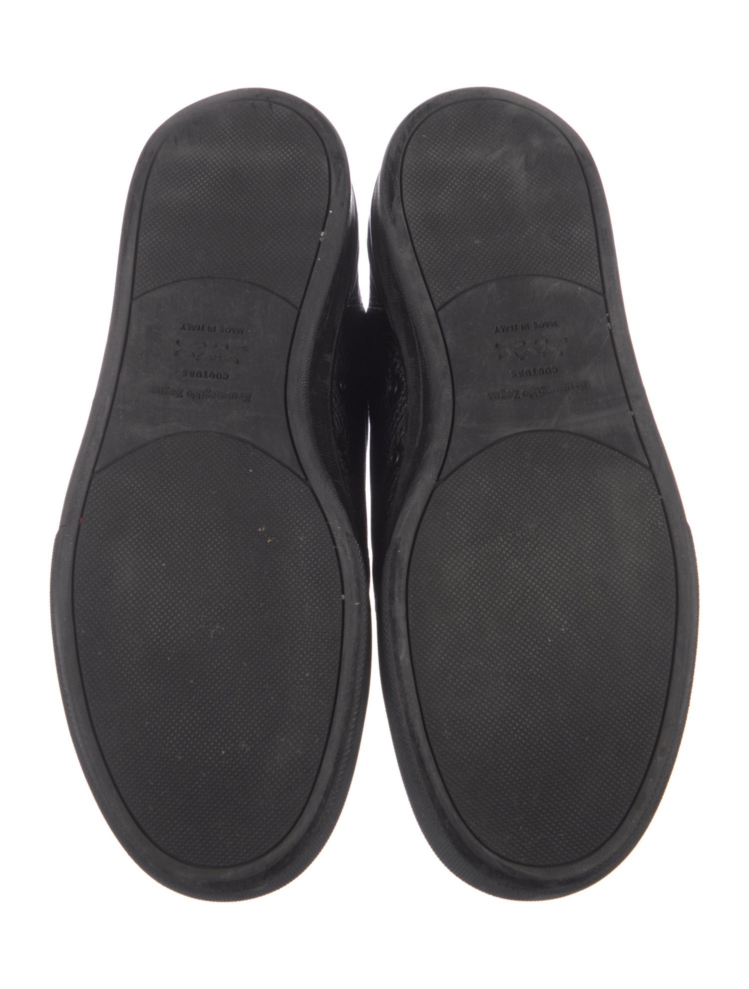 Ermenegildo Zegna Leather Sneakers