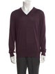 Ermenegildo Zegna Wool V-Neck Pullover