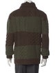 Ermenegildo Zegna Mock Neck Long Sleeve Cardigan