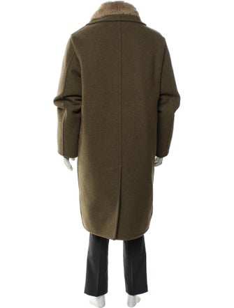 Ermenegildo Zegna Wool Colorblock Pattern Parka
