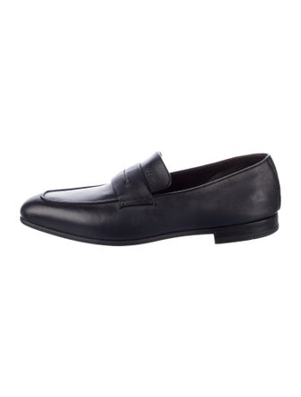 Ermenegildo Zegna Leather Dress Loafers